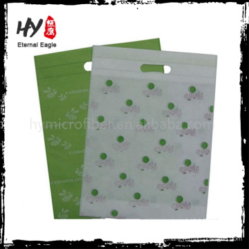 Customized full automatic die cut handle non woven carry bag